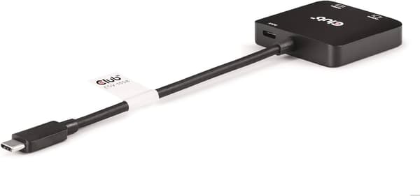 Club3D CSV-1558 Adapter USB-C till 2x HDMI svart