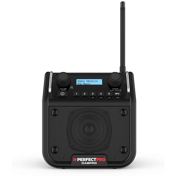 Perfectpro DABPRO bärbar Digital svart