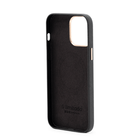 Tillbehörspaket – iPhone 12 pro max svart Saffiano