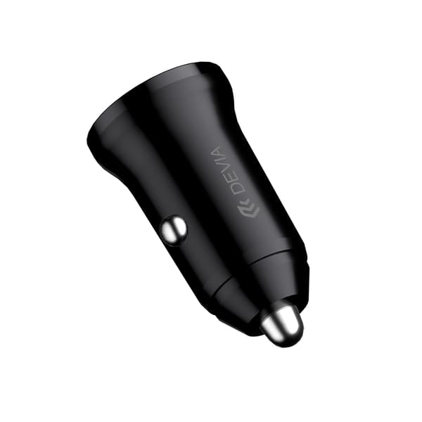 Devia billaddare Smart Mini PD QC 3 0 30W 1x USB 1x USB-C vit vit