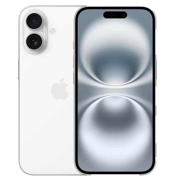 Apple iPhone 16 6,1'' 128GB - vit vit