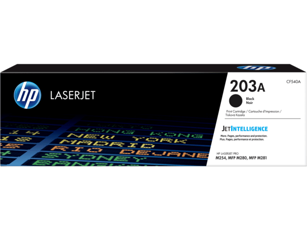 HP 203A svart 1400 sidor Toner CF540A