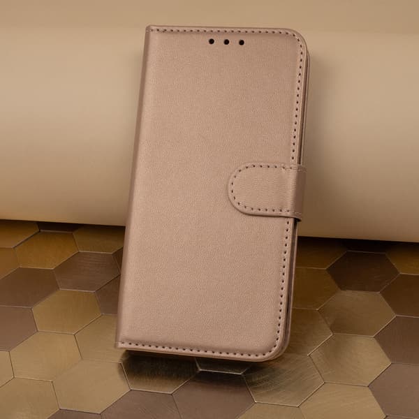 Smart Classic fodral för iPhone 16 Plus guld