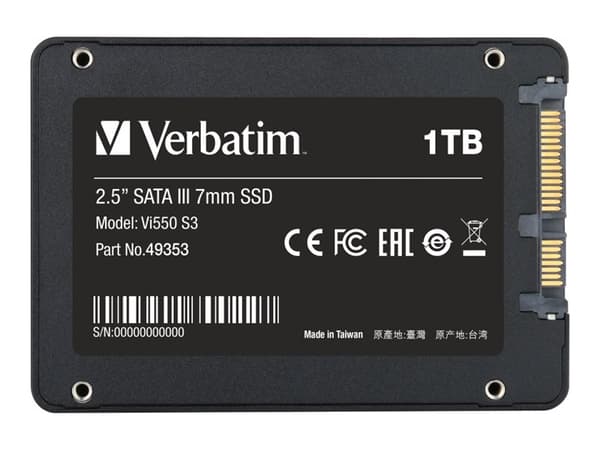 Verbatim SSD Vi500 S3 1TB 2.5 SATA-600