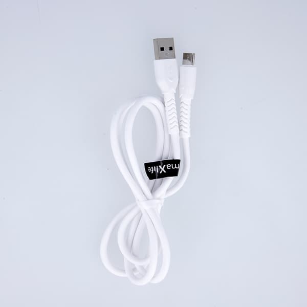 Maxlife MXUC-04 kabel USB - Lightning 1,0 m 3A vit vit