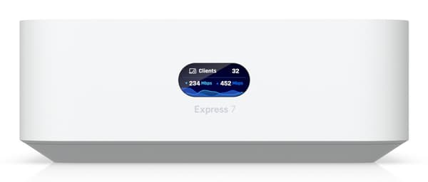 Ubiquiti UniFi Express 7 Cloud Gateway trådlös Router Wi-Fi 7