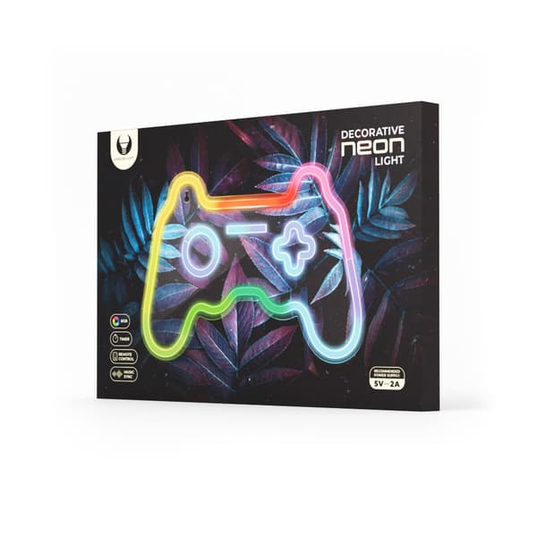 Neon LED RGB GAMEPAD FLRNE04 + RC Forever Light