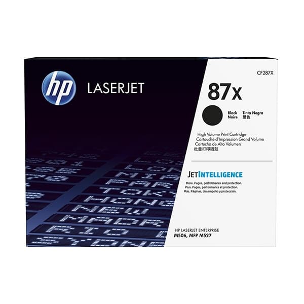 HP 87X svart 18000 sidor Toner CF287X svart