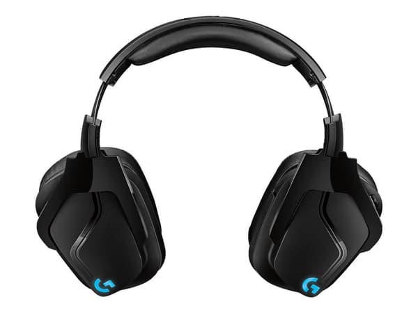 Logitech Gaming Headset G935 trådlös hörlurar svart Blå svart
