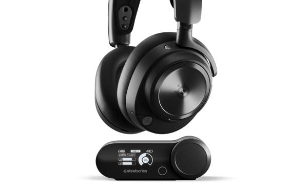 SteelSeries Arctis Nova Pro Wireless trådlös hörlurar svart