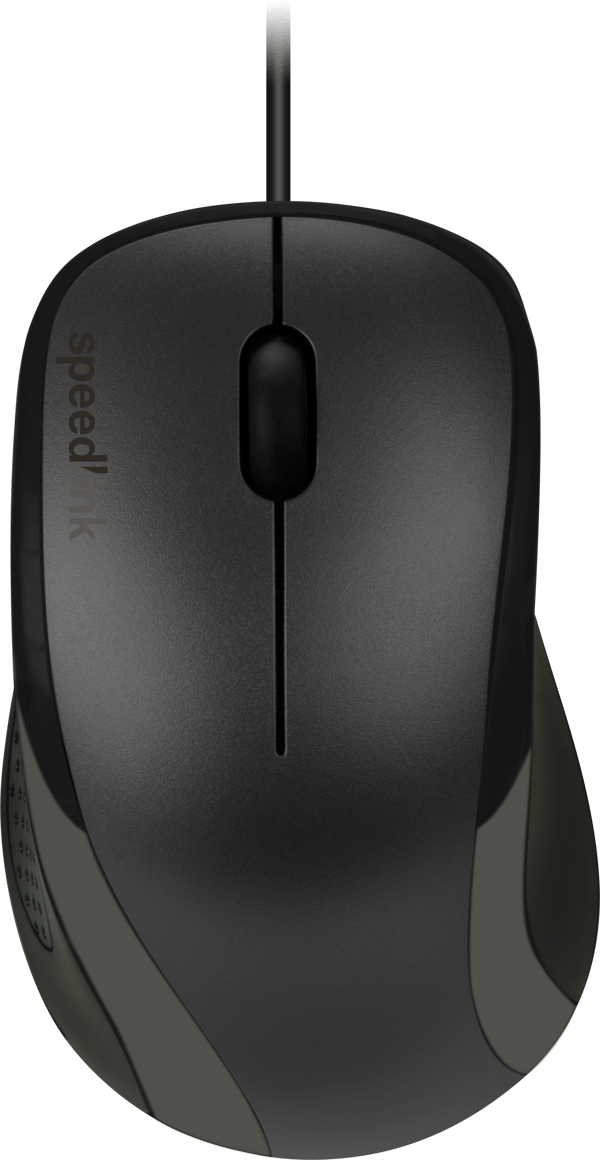 SPEEDLINK KAPPA Optisk Mus Kablad Svart
