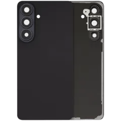 Baksidesglas med kameralins för Samsung Galaxy S26 Plus (Eftermarknad Plus) (Svart)
