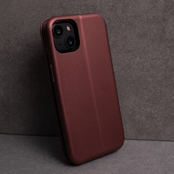 Smart Diva Case for Xiaomi Redmi Note 9s / 9 Pro / 9 Pro Max, Burgundy