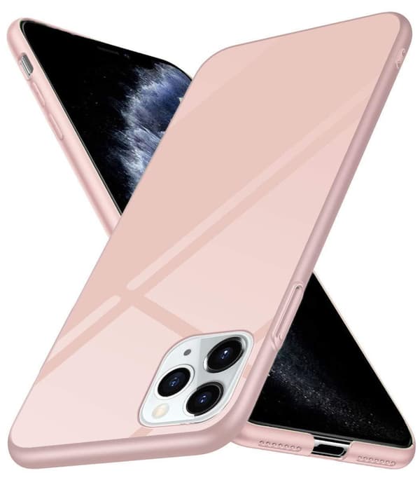 Forcell glas backfodral för iphone Xs max rosa "Pink"
"Rosa"