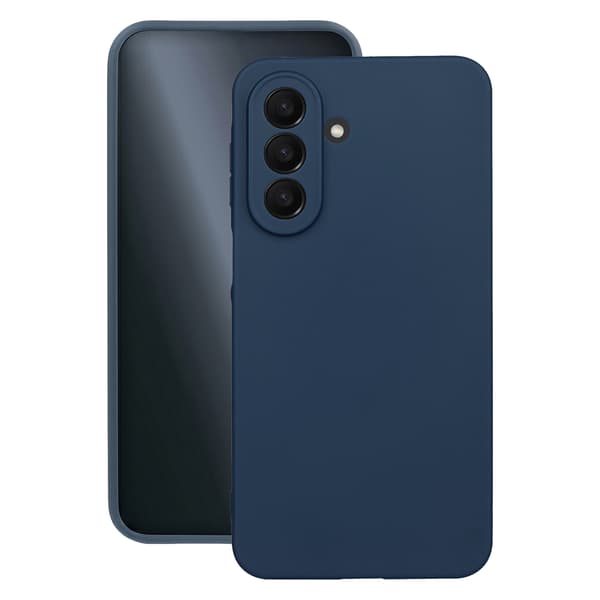 Matt TPU-skal för Samsung Galaxy A27 5G mörkblå blå