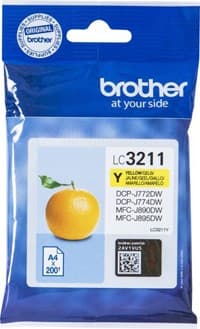 Brother LC 3211BK svart 200 sidor bläck svart
