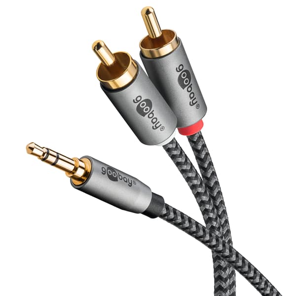 Goobay 65290 Audiokabel svart 5 m
