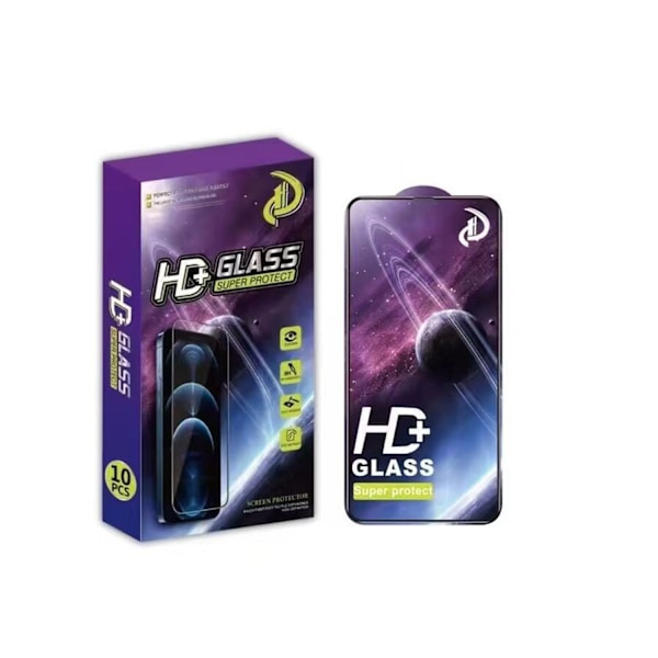 Härdat glas 9D för iPhone 17 Pro 10i1