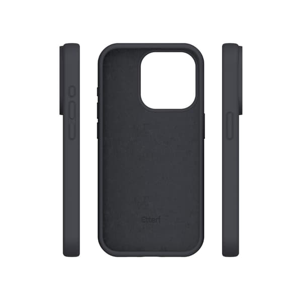 Etteri Silikonskal för iPhone 15 svart