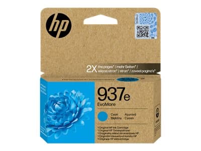 HP 937e EvoMore Cyan Original Cyan