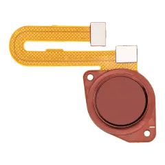 Fingeravtrycksläsare med flexkabel för Motorola Moto E7 Plus (XT2081 / 2020) (Amber Bronze)