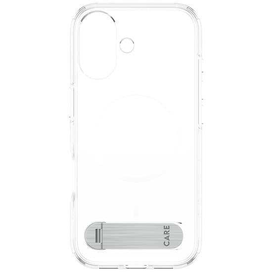 CARE by PanzerGlass® Feature Case Transparent Kickstand iPhone 17 transparent
