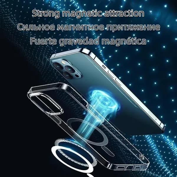 Silikonfodral med stöd för MagSafe för iPhone 11 Pro Max