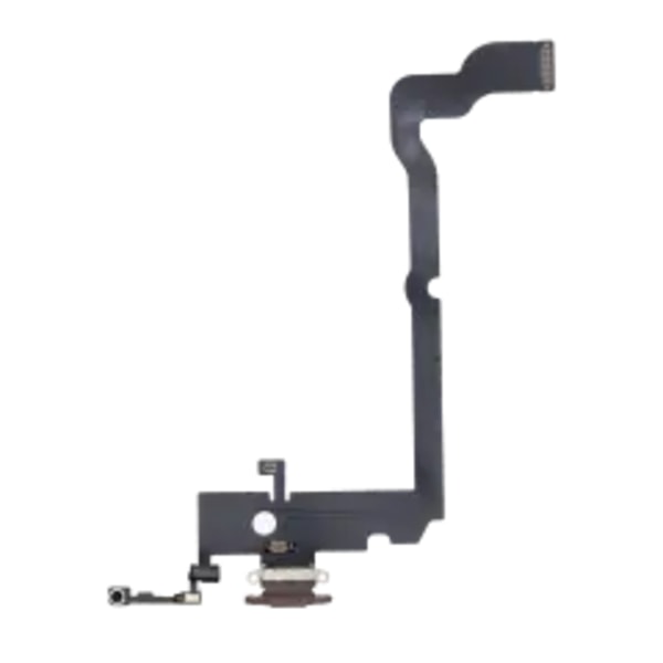 Laddningsport Flexkabel för iPhone XS Max (Eftermarknad) (Guld)