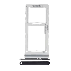 Dubbel SIM-kortshållare för Samsung Galaxy A71 5G (A716 / 2020) (Prism Cube Black) svart