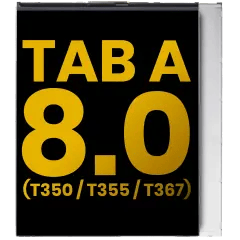 LCD för Samsung Galaxy Tab A 8.0\" (2015) (T350 / T355 / T357) (Renoverad)