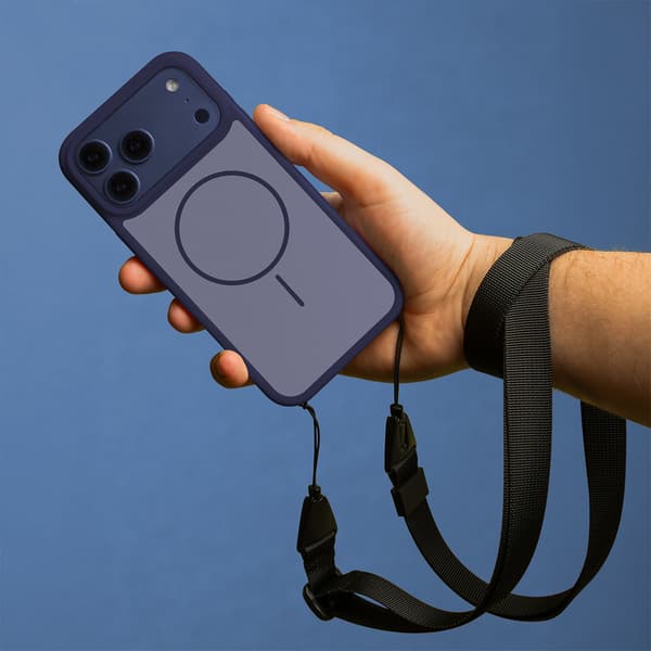 Frame Thin Mag skal för iPhone 11 mörkblå