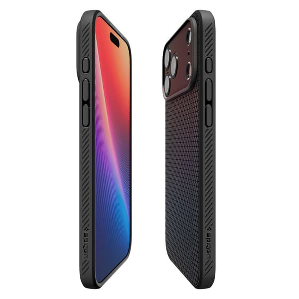 Spigen Liquid Air-skal till iPhone 17 Pro Max Matt Svart