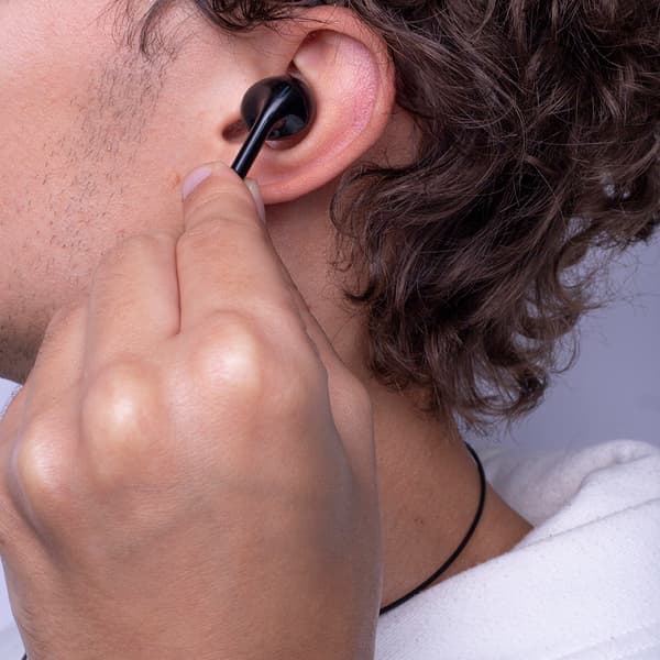 Maxlife trådbundna hörlurar MXEP-04 USB-C svart svart