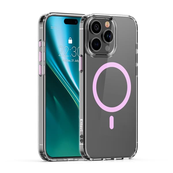Etteri Color Mag Case for iPhone 14 Pro 6.1\" Pink