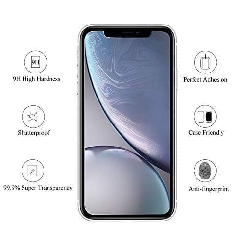 3-pack iPhone 11/XR skärmskydd 2.5D