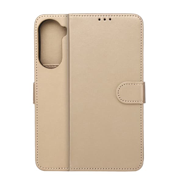 Smart Classic fodral för Xiaomi Redmi A7 Pro 4G / Redmi A7 Pro 5G guld röd