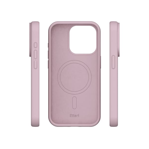 Etteri Silicone Mag skal för iPhone 13 ljusrosa rosa