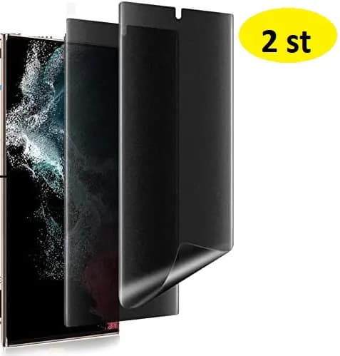 2 st Sekretess nano skärmsydd Samsung S20 plus grå