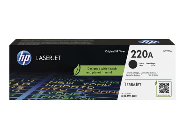 HP 220A svart 2000 sidor Toner svart