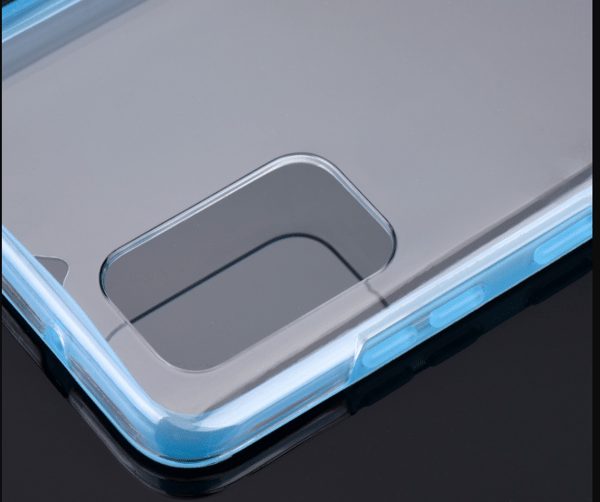 TPU fodral fram och back för Samsung S21plus blå blå