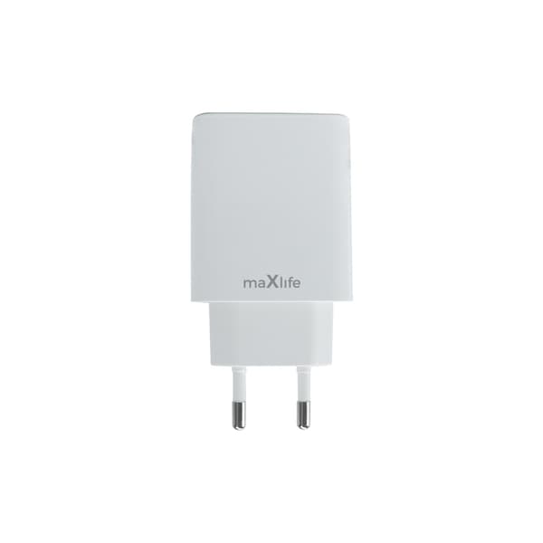 Maxlife MXTC-10-20C PD QC laddare 1x USB-C 20W vit