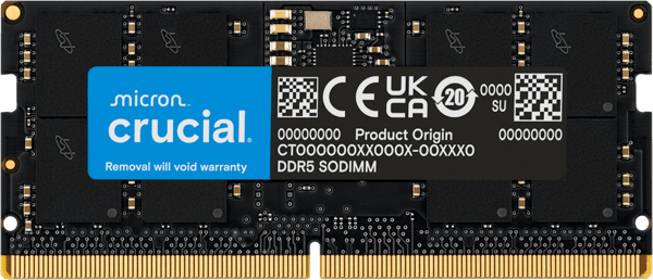 Crucial DDR5 16GB 5600MHz CL46 On-die ECC