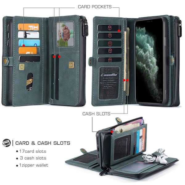 CaseMe 018 för iphone 12pro max brun brun