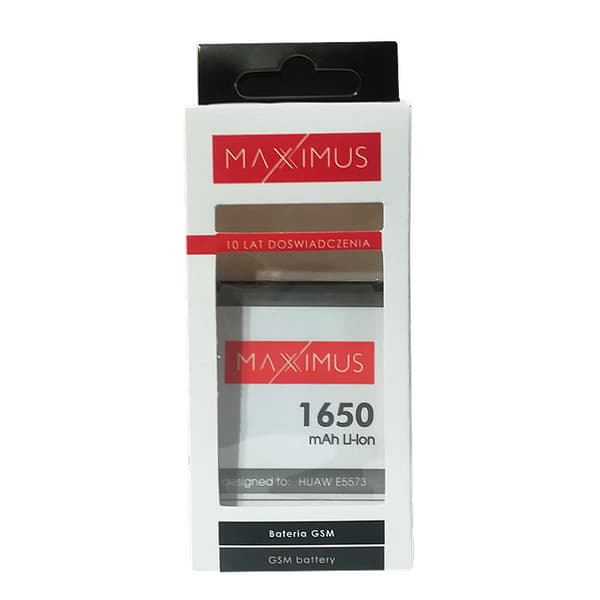 BATTERI MAXXIMUS HUAWEI E5573 LTE 4G 1650mAh modem HB434666RBC