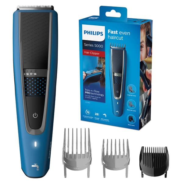 Philips HAIRCLIPPER Series 5000 HC5612 Hårklipper svart Blå