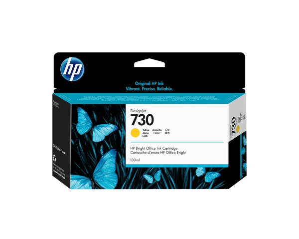 HP 730 Gul bläck P2V64A