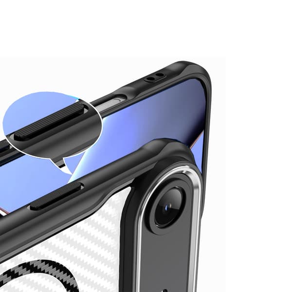 Defender Carbon Mag fodral för iPhone 17 Air svart