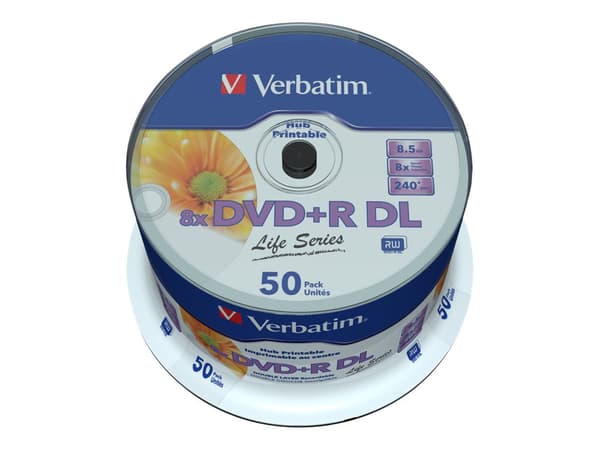 Verbatim 50x DVD+R DL 8.5GB