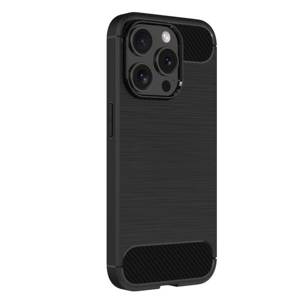 Enkelt svart fodral för iPhone 13 6,1\"