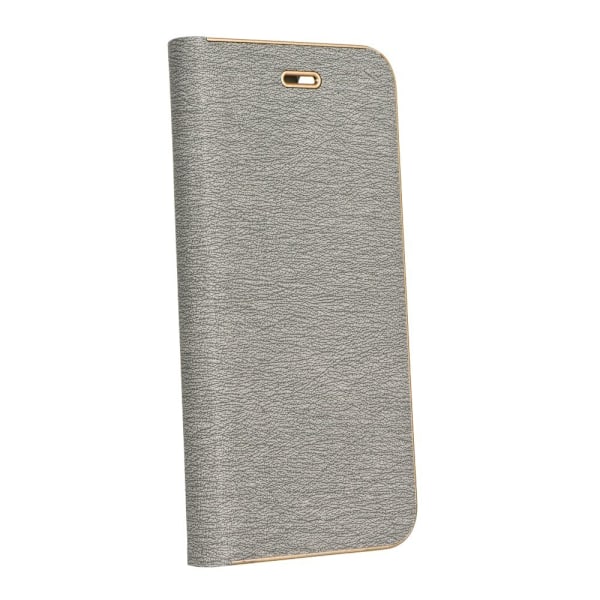 Luna Book för APPLE IPHONE 12 PRO MAX silver silver